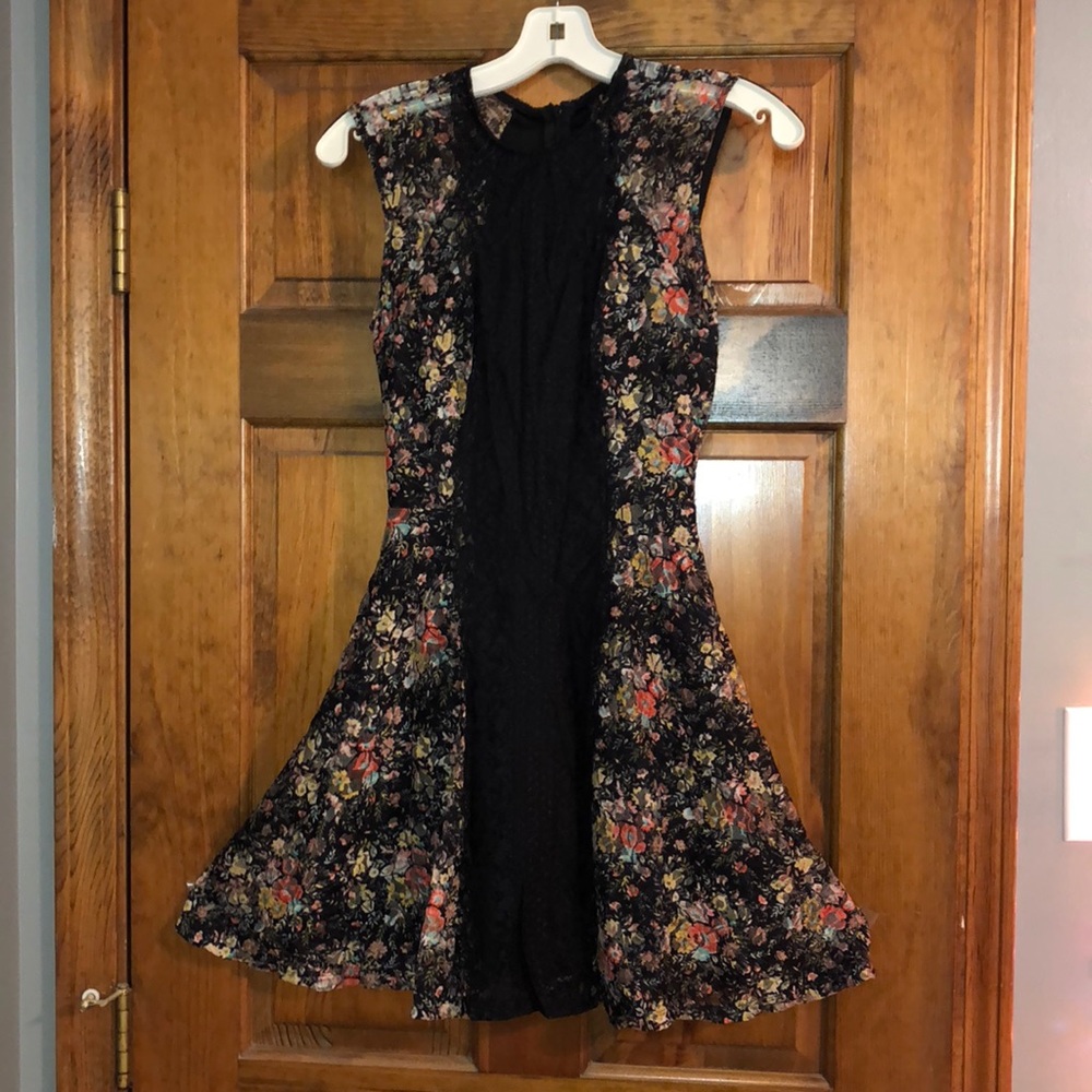 A floral lacey dress!